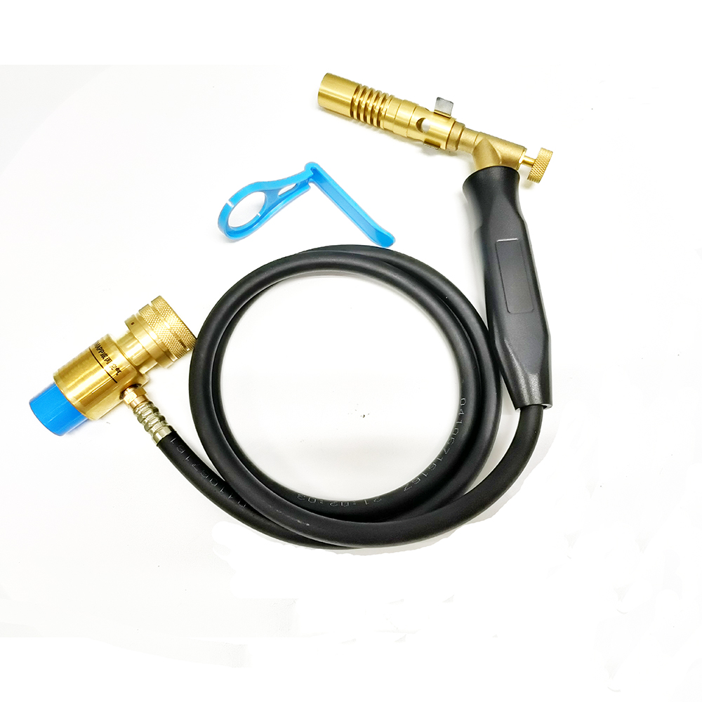 WELDING MAPP Gas Trigger-Start Torch Hose Flame Soldering and Brazing Propane Torch