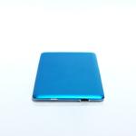 Super Slim Aluminum Metal Mobile Phone Power Bank 3200mAh 5V 2A with Cable