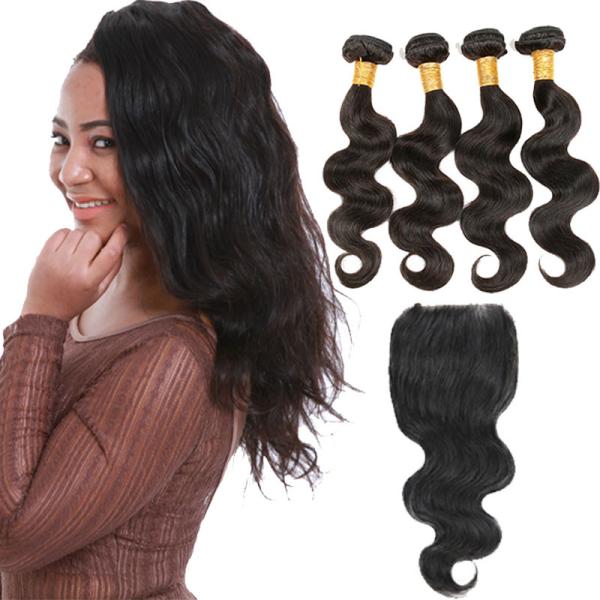 Buy cheap Grade 8A Brazilian Human Hair Weave Bundles Without Chemical Process from wholesalers