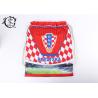 Buy cheap Hrvatska Rope Athletic Printed Drawstring Backpack Promotional Sport Gym from wholesalers