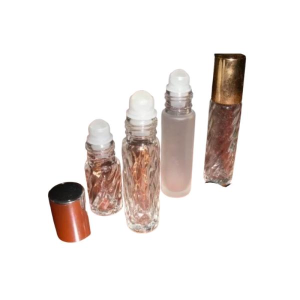 Buy cheap 1 inch 0.05mm Perfume Roll On bottles with Holder For Cosmetic Packaging from wholesalers