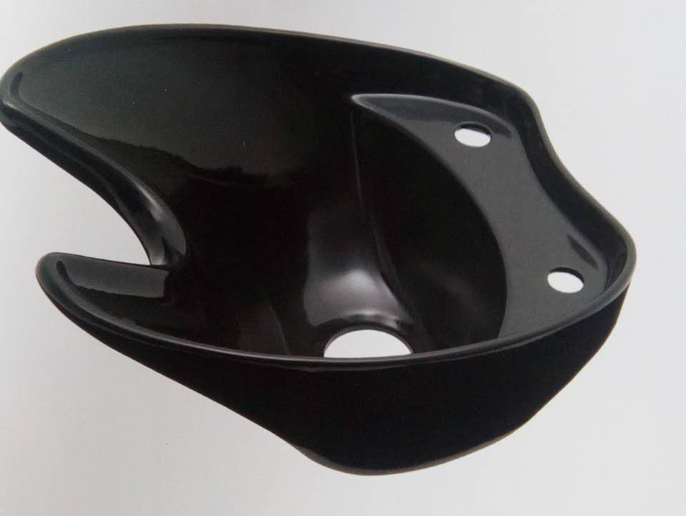 Black Salon Equipment Parts For Shampoo Chair Washing Sink , Fiberglass Materials