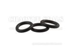 Water Tap Black NBR Rubber O Ring Seals Oil Resistant High Temp O Rings