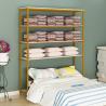 Buy cheap H2500mm Metal And Wood Wall Mounted Shelves from wholesalers