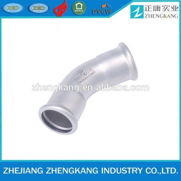 Buy cheap Stainless Steel Press Fittings 90 elbow factory from wholesalers