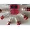 Buy cheap ISO9001 Clear Pill Bottles 2ml Single Capsule With Metal Cap from wholesalers