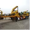 Buy cheap Transportation 3 Axles CIMC Flatbed 40Ft Container Side Loader from wholesalers