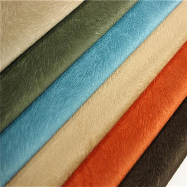 Buy cheap 100 Polyester Burnout Sofa Cloth Fabric 28S/32S Customized Color from wholesalers