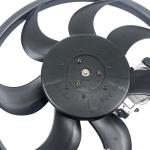 Rubber Steel Aluminum Car Cooling Fan For Volkswagen Touareg 2008-2010
