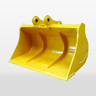 OEM Excavator Ditching Bucket Constructed With Wide Flat Profile