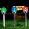 Buy cheap White Two LEDs Decorative Ball Solar Garden Decoration Lights from wholesalers