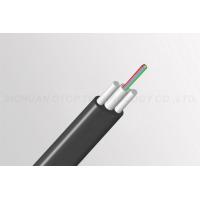 Buy cheap GYFXTCBY 4 Core Fiber Optic Cable Black Color for Access Building / FTTx product