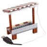 Buy cheap City accessories street view food vegetable fruits stand shop building block from wholesalers