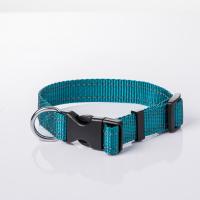 Buy cheap Eco Friendly OEM ODM Custom Classic Nylon Pet Collar With Plastic Buckle product