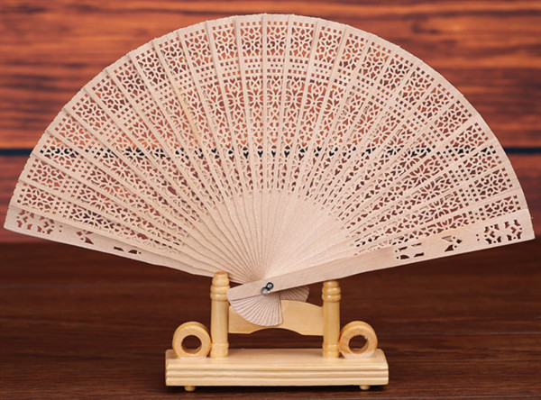 Colorful Chinese Personalized Folding Hand Fans 20.5cm For Wedding Gifts