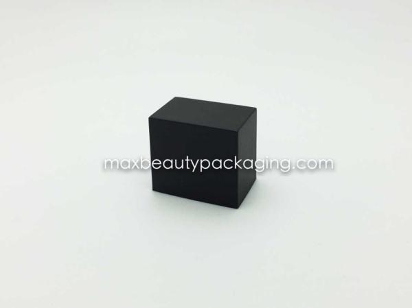 Buy cheap N2036 shiny matte black coating finish nail polish cap nail polish packaging double square cap uv coating colors from wholesalers