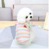 Buy cheap Embroidered Dog Pet Clothes Pure Cotton With Classic Stripes from wholesalers