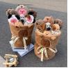 Buy cheap Cute 20x35cm Capybara Plush Doll Cartoon Doll Bouquet Great Gift for Girlfriend on Valentine's Day from wholesalers