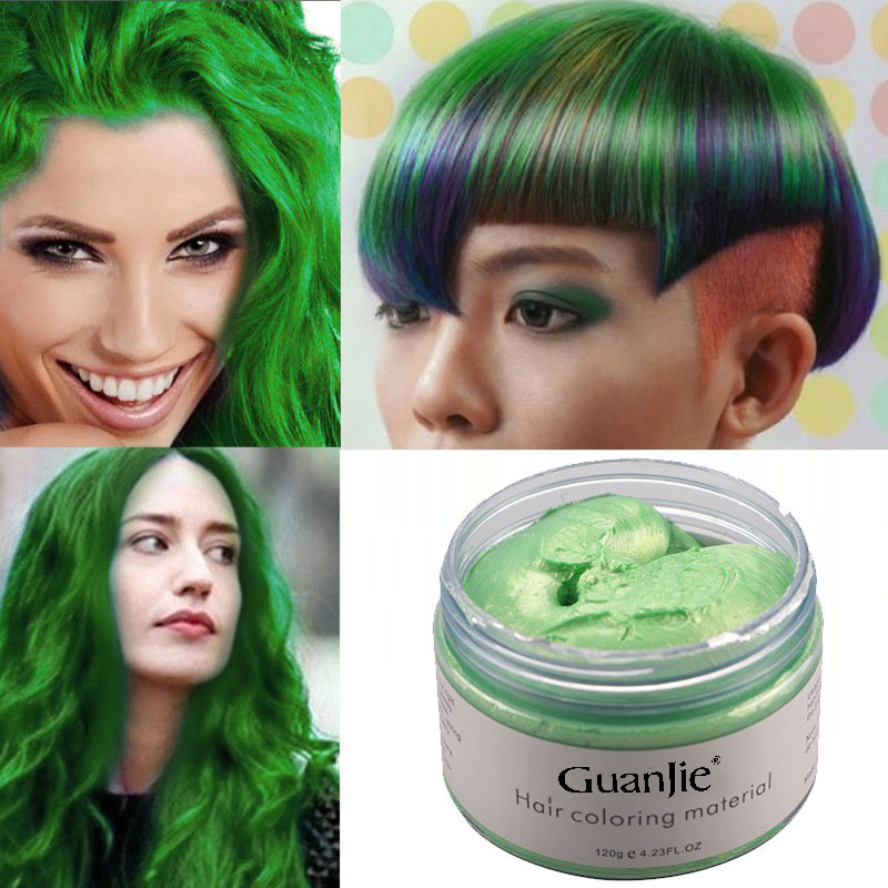 Strong Hold Custom Crazy Colour Semi Permanent Hair Dye Cream for Multi Fashion Color