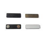 Reusable ABS Plastic Magnetic Name Badge N35 Neodymium Retractable