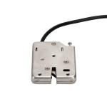 Solenoid Cabinet Lock Electronic Flush Mount SUS 430 With Zinc Alloy Nickel