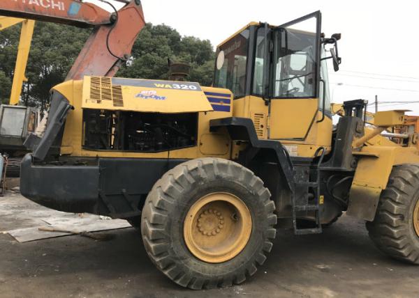 Buy cheap Komatsu WA320-5 Second Hand Wheel Loaders 2.7cbm Bucket Capacity Year 2011 from wholesalers