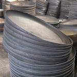 Equal Asme Alloy Steel Clad Steel Large Conical Head Flat Head for Customized