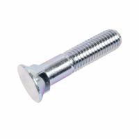 Buy cheap Grade 12.9 1/2 Inch Thread Plow Bolts White Blue Zinc Alloy Steel product