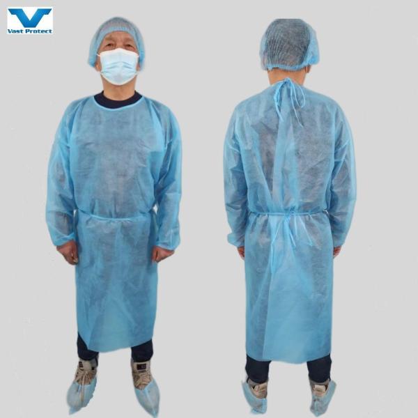 Buy cheap Hypoallergenic Breathable Surgical Gown with Knitted Cuffs for Adults from wholesalers