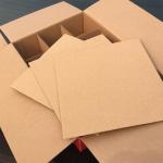 3 Ply Kraft Folding Corrugated Paperboard For Carton Mailer Shipping Boxes
