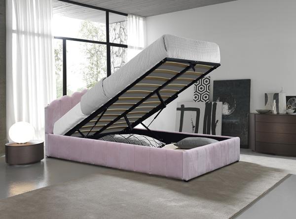 Buy cheap Tufted Upholstered Low Profile Storage Platform Bed Plywood Material Custom from wholesalers