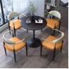 Buy cheap Customized Size Round Dining Table 4 Seater With Leather Chairs from wholesalers
