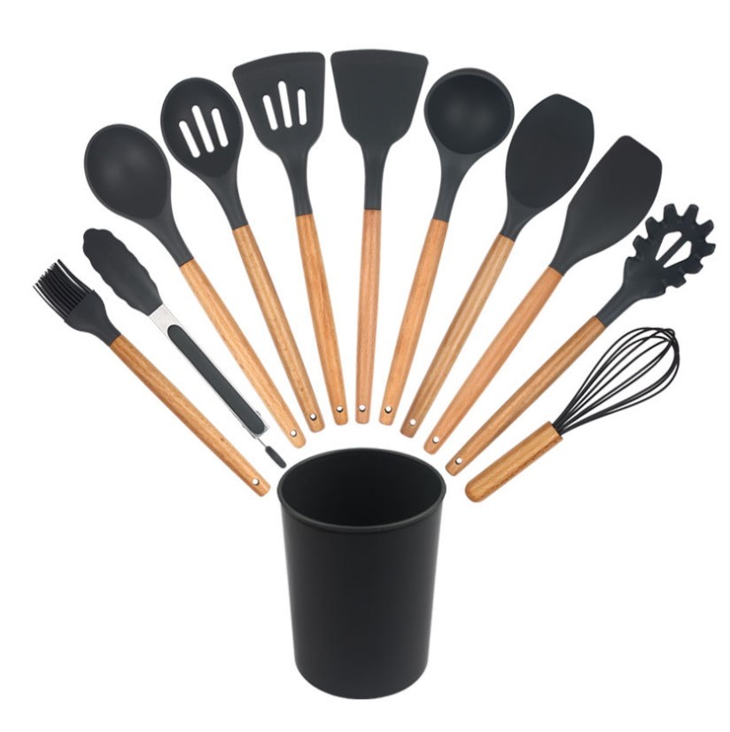 Household Silicone Spatula Spoon Set