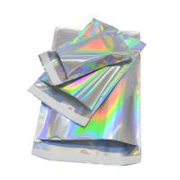 Buy cheap Colorful Laser Self Sealing Aluminum Foil Envelopes Holographic Adhesive Courier product
