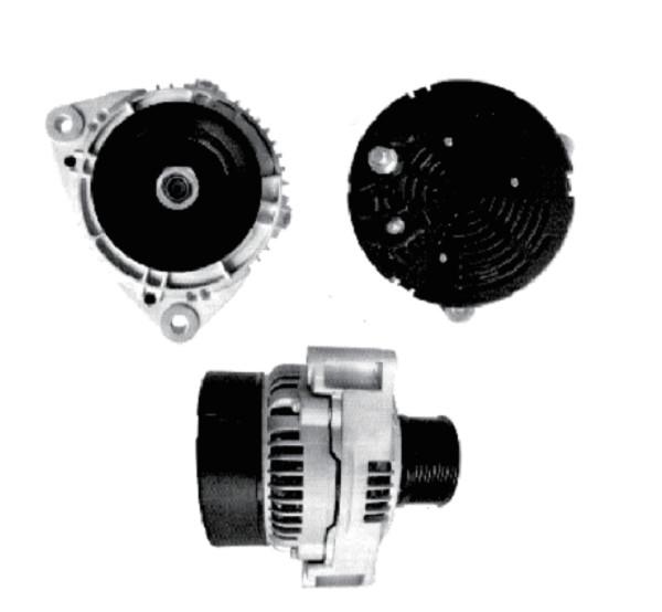 Buy cheap 0123515500 0986047210 Car Engine Alternator Bosch 12v 150a Lester 12381-1 Pulley S9 from wholesalers