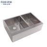 Buy cheap 304 SS Apron Style Sink , Undermount Apron Front Sink For Hotel / Restaurant from wholesalers