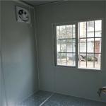 fast assembly metal 20ft container house with bathroom and kitchen for dormitory