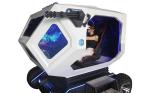 110V Virtual Arcade Machine Motorcycle Simulator Head Tracking Target