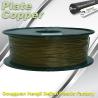 Buy cheap Eco Friendly Plated Copper PLA 3D Printer Filament PLA Material For 3D Printing from wholesalers