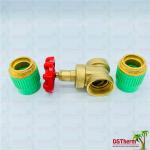 Brass Gate Heat Insulation Concealed PPR Brass High Pressure Stop Valve