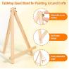 Buy cheap 8 X 10 Inch Art Canvas Painting Kits With Wooden Easels Stands For Group Painting Kids from wholesalers