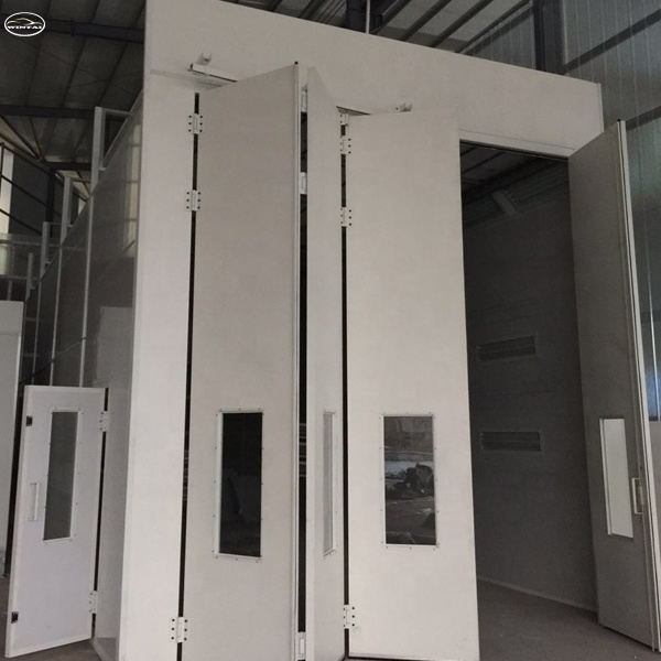 Internal Size 15000*5000*5000mm Spray Baking Booth for Truck/Bus Painting Requirements