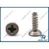 Buy cheap 304/316 Stainless Steel Pozi Flat Undercut Head Tapping Screws for Plastics from wholesalers