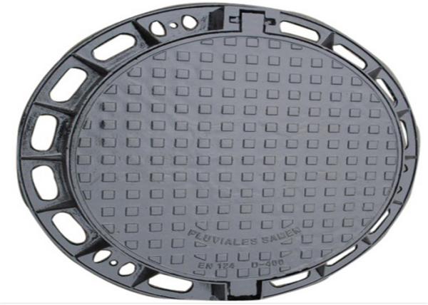 Buy cheap Drainage Cast Iron Drain Grate Round Inspection Chamber Cover 850x850 Mm from wholesalers