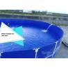 Buy cheap PVC Liner 90cbm 5490mm Plastic Aquaculture Fish Tanks from wholesalers