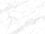 Living Room Porcelain Floor Tile And Wall Design Calacatta White Marble Look Big