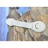 Buy cheap Adjustable Child Safety Lock White Nylon Strap Baby Cabinet Lock from wholesalers