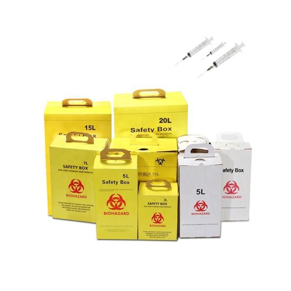 Buy cheap Yellow Color Medical Sharps Disposal , Sharps Waste Disposal Consumable from wholesalers