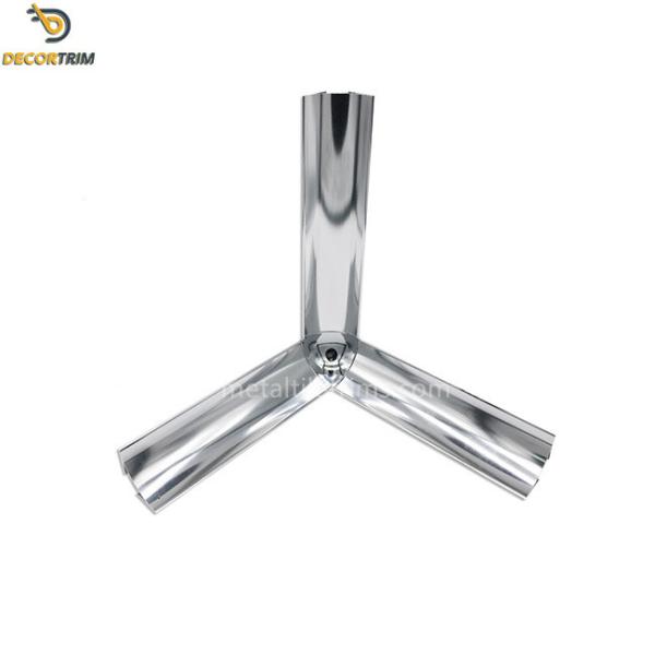 Buy cheap 40mm Width Aluminium Edging Trim , Mill Finish Aluminium Corner Strips from wholesalers