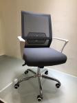 Stylish Ergonomic SGS 121cm Fabric Desk Chair With Arms